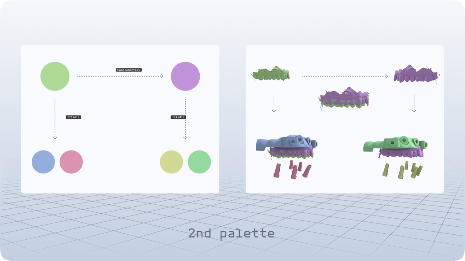 Palette applied, second set